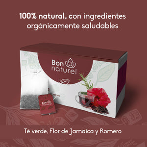 Infusiones a base de plantas aromáticas debidamente seleccionadas y procesadas que sirven para el control del peso, diuresis, activación metabólica y antioxidación celular.